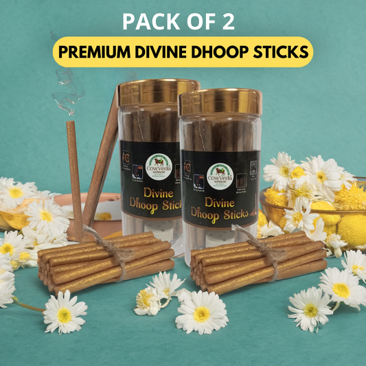 Premium Divine Dhoop Sticks (Pack of 2)