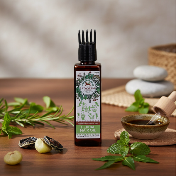 Cowveda's Herbal Hair Oil (100ml)