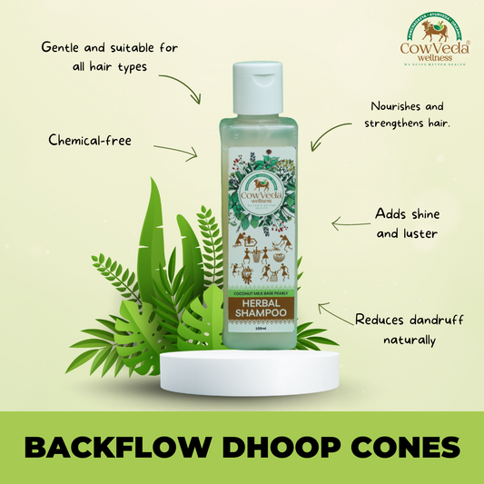 Cowveda's Herbal Shampoo (100ml)