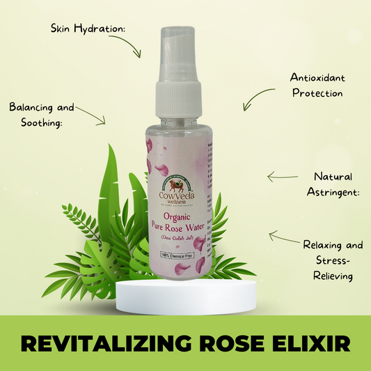 Organic Pure Rose Water (50ml)