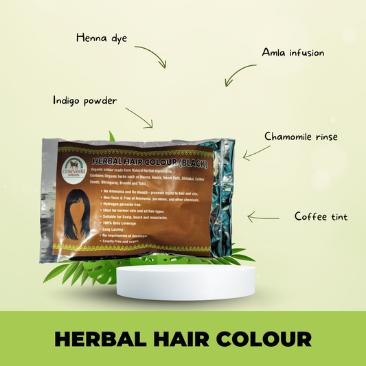 Herbal Hair Color (Black- Pack Of 2)