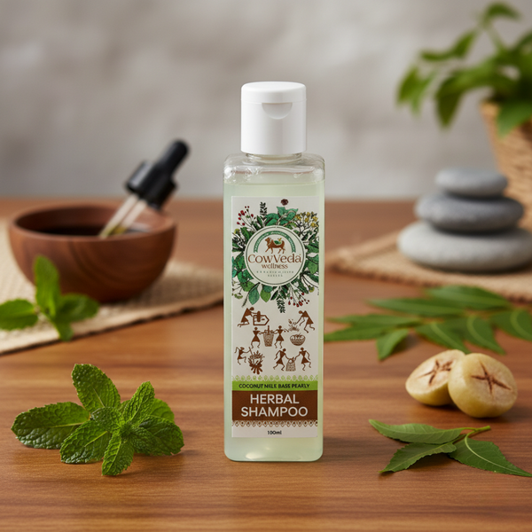 Cowveda's Herbal Shampoo (100ml)
