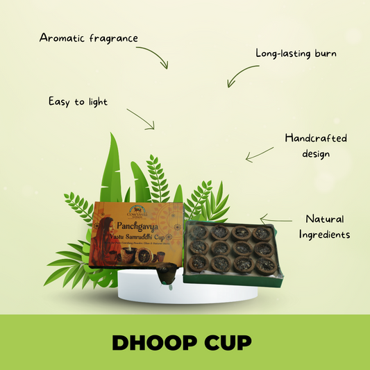 Panchgavya Vastu Samruddhi Dhoop cup