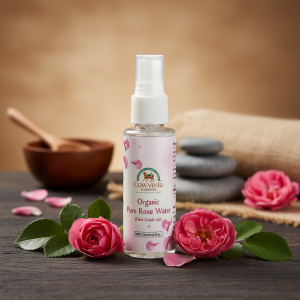 Organic Pure Rose Water (50ml)