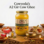 Cowveda's A2 Gir Cow Ghee (Vedic Bilona Ghee)