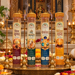 CowVeda Panchgavya Cow Dung Masala Agarbatti – Divine Spiritual Combo of 4