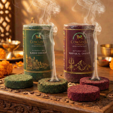 CowVeda Natural Air Purifier Dhoop Cakes