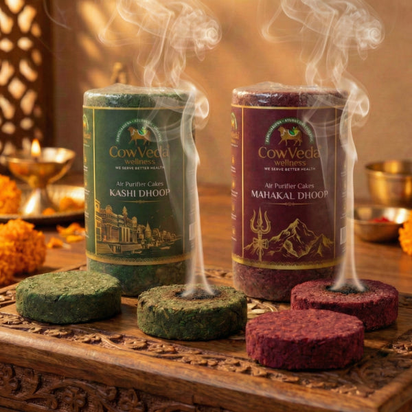 CowVeda Natural Air Purifier Dhoop Cakes