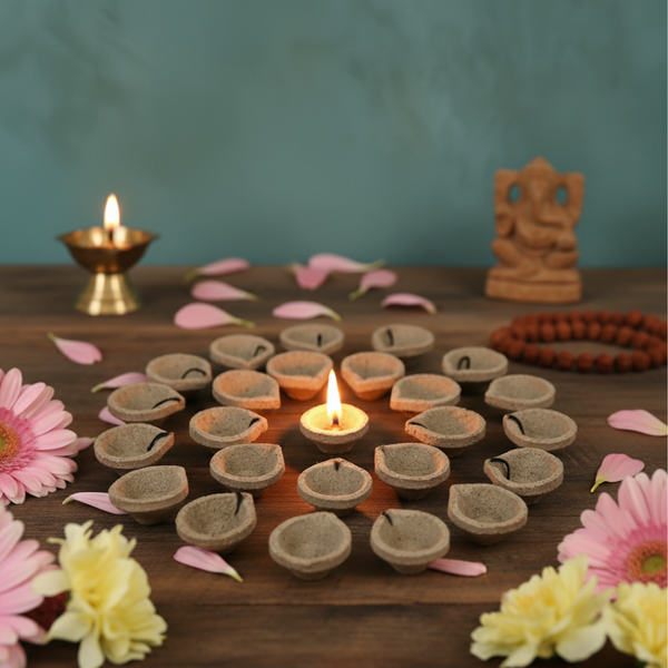 CowVeda's Gomay Cow Dung Diya